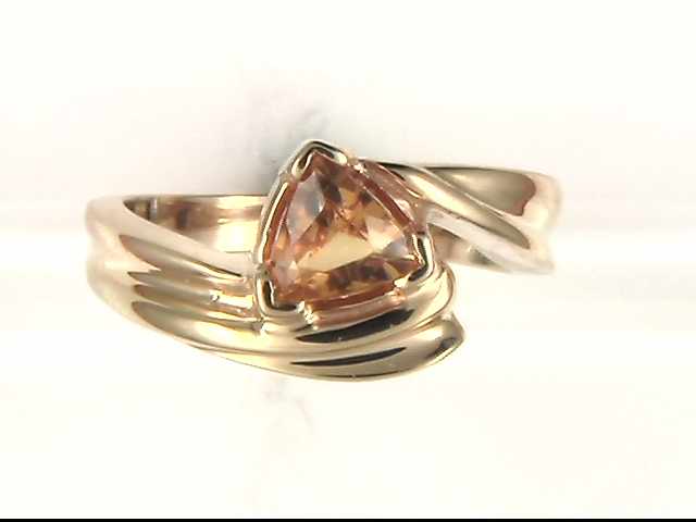 14k Yellow Gold Citrine Ring