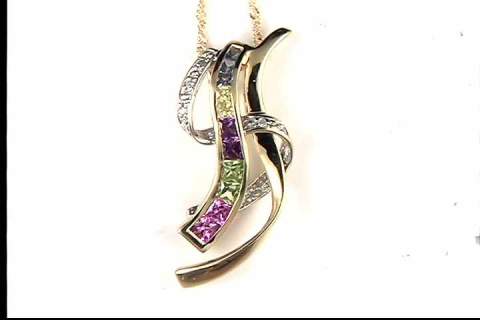 Pink Tourmaline Pendant