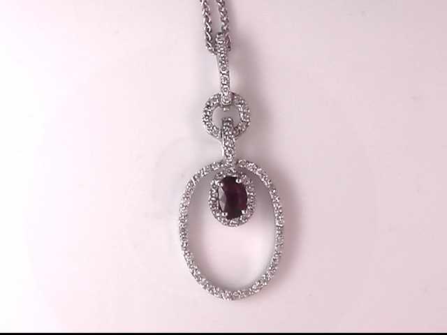 Ruby & Diamond Pendant