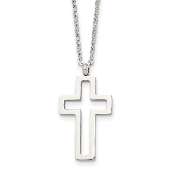 Stainless Steel Cross Necklace